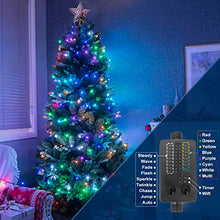 Load image into Gallery viewer, Vanthylit 200 LED RGB String Lights with Green Wire Twinkle Christmas Light Decorations for Indoor and Outdoor Decoration