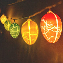 Load image into Gallery viewer, PABIPABI Easter Eggs Fairy Lights Easter Decoration String Lights Battery Powered Warm White Lights for Tabletop Tree Basket Birthday Party Wedding Banister Home Décor