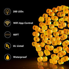 Load image into Gallery viewer, Vanthylit 200 LED RGB String Lights with Green Wire Twinkle Christmas Light Decorations for Indoor and Outdoor Decoration