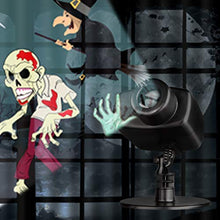 Load image into Gallery viewer, EAMBRITE Animated Halloween Projector Lights with Music Waterproof Landscape Projector Lights Decoration for Hallowmas Outdoor Indoor Use