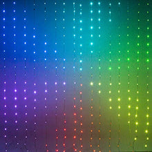 Load image into Gallery viewer, Vanthylit LED Curtain String Lights, 400LT RGB Fairy Lights, Hanging Fairy Window Lights, Waterproof Lights Plug-in Outdoor Fairy Lights for Wedding, Patio, Garden, Christmas Decor