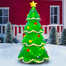 Load image into Gallery viewer, Vanthylit Christmas Inflatables Tree, 7FT Blow up Christmas Yard Decorations with Bright Warm White 200LED Christmas Outdoor Decoration for Yard Holiday Indoor and Garden Use