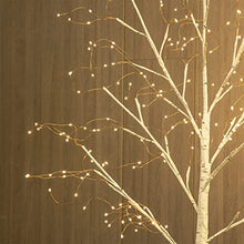 Load image into Gallery viewer, DELICHTER LED Baumdeko,Birken Lichterbaum mit Strombetrieb 9 Modis,osterdeko für Wohnung,Zimmer,Party,Innen und Außen(1.8M)