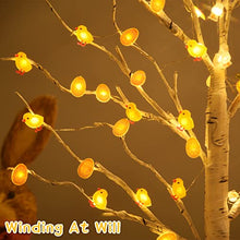 Load image into Gallery viewer, PEIDUO Easter Decoration Lights, 10FT 60LT/pc Battery Operated Set of 2 Easter String Lights with Timer for Patio Yard Fireplace Party Easter and Spring Decor