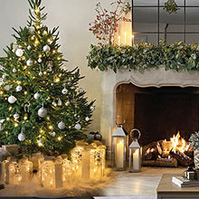 Load image into Gallery viewer, Christmas Decorations, Vanthylit Set of 3 Christmas Lighted Acrylic Gift Boxes with 48LT Warm White LED Plug in Transparent Present Boxes for Indoor Outdoor Use Christmas Yard Room Tree Decorations