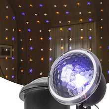 Load image into Gallery viewer, EAMBRITE Christmas Star Projector Light Stars Landscape Projection Decorative Christmas Lights with Timer for Patio,Garden,Wedding,Party