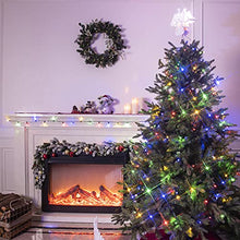 Load image into Gallery viewer, DELICHTER 200 LEDs Lichterkette Bunt Beleuchtung mit heller Lichter,8 Modi, Strombetrieb für innen, außen,Party, Fest, Weihnachten,Tannenbaum