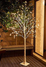 Load image into Gallery viewer, EAMBRITE 6FT Prelit Birch Tree with 288LT Led 8 Modes Fairy Tree Light Warm White Decor Home Festival Party Christmas Indoor and Outdoor UseEAMBRITE 6FT Prelit Birch Tree