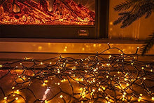 Load image into Gallery viewer, EAMBRITE Halloween Decorations 200 LED Halloween String Lights with Spooky Music Motion Sensor Controller Twinkle Waterproof Orange String Lights Plug in for Indoor Outdoor Tree Party Yard Christmas
