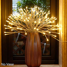 Load image into Gallery viewer, EAMBRITE 16 Inch Led White Birch Wrapped Lighted Twig Stake Starburst with 90LT Warm White LED bulbs for outdoor and indoor use