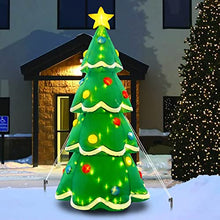 Load image into Gallery viewer, Vanthylit Christmas Inflatables Tree, 7FT Blow up Christmas Yard Decorations with Bright Warm White 200LED Christmas Outdoor Decoration for Yard Holiday Indoor and Garden Use