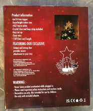 Load image into Gallery viewer, Vanthylit Christmas Tree Topper Pre Lit Tree Star Topper Light up Rattan Natural Star Treetop Mains Powered with 40 Warm White LEDs Xmas Tree Decorations for Christmas New Year Holiday Home decor