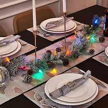 Load image into Gallery viewer, EAMBRITE C6 Strawberry Christmas String Lights 31ft 100 LEDs Multi Color Faceted String Lights for Patio Christmas Tree Garden Yard, UL certificates