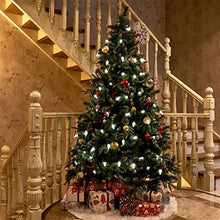 Load image into Gallery viewer, DELICHTER LED Lichterkette, 100 LEDs Weihnachtsbaumbeleuchtung mit 8 Modi,Strombetrieb für innen, außen,Party Wohnung,Tannenbaum(Warm Weiß)