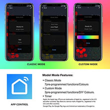 Load image into Gallery viewer, EAMBRITE Smart App Globe String Lights with 100 RGB Led 32.8feet Voice Controlled Work with Alexa, Google Assistant