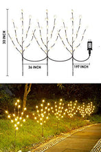 Load image into Gallery viewer, EAMBRITE 30IN 60LT Lighted Brown Twig Branches with Outdoor Stakes Plug in Powered for Garden Patio Backyard Indoor and Outdoor Decoration (Vase Excluded)