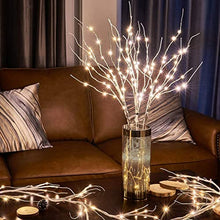Load image into Gallery viewer, EAMBRITE 90LT Birch Twig Branches with Fairy Lights 30IN Natural Willow Branches Plug in