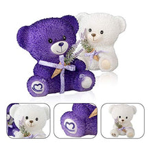 Load image into Gallery viewer, Vanthylit Set of 2 Lovely Bear Electronic Candle Handmade with Real Wax Flameless Candle with Timer Animal-Shaped Table Lamp for Gift to Lover Mother's Day Decor