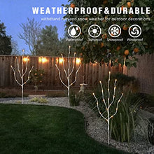 Load image into Gallery viewer, EAMBRITE Lighted White Branches 30IN 60 LED, Natural Decorative Willow Branches Twig Lights Plug in for Vases, Tree Lamp for Home Party Wedding Holiday Indoor Outdoor Room Decoration