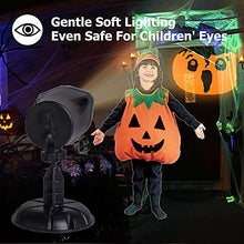 Load image into Gallery viewer, EAMBRITE Halloween Projector Light with 3 Dynamic Pumpkin Patterns Waterproof Holiday Projector for Party Garden Wall Indoor Outdoor Decoration