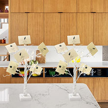 Load image into Gallery viewer, Vanthylit Money Tree Gift Holder Set of 2, 24 LED Warm White Lights Battery Powered Timer, with 24 Clips and 12 Greeting Cards, Gift Holder Decor for Photo Mother's Day Christmas Graduation Gifts