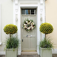 Load image into Gallery viewer, Eambrite 0utdoor Net Lights Battery Operated Waterproof, 84 LEDs Net Christmas Lights Warm White, 8 Modes Mesh Garden Lights for Topiary Ball Tree Holiday Decorations