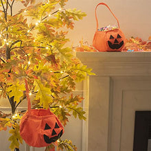 Load image into Gallery viewer, Eambrite Halloween Pumpkin Candy Bag Trick or Treat Bags Candy Goodies Gift Handbag for Kids Costume Party Home Decoration