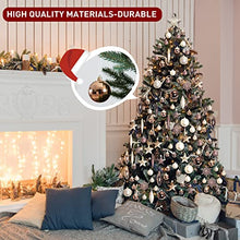 Load image into Gallery viewer, PEIDUO Christmas Ball Ornaments for Christmas Trees, 119 CT Shatterproof Christmas Tree Decorations, Gold Christmas Ornaments Set for Xmas, Holiday, Wreath and Party Decorations