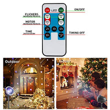 Load image into Gallery viewer, EAMBRITE Christmas Star Projector Light Stars Landscape Projection Decorative Christmas Lights with Timer for Patio,Garden,Wedding,Party