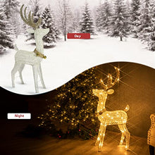 Load image into Gallery viewer, Vanthylit Christmas Decorations, 48'' White Standing Deer with 70 Warm White LED Lights for Christmas Lights Outdoor Decor