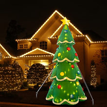 Load image into Gallery viewer, Eambrite 7FT Light up Inflatable Tree Christmas Decorations Outdoor Mains Powered Blow up tree Yard Decorations Waterproof for Front Door Garden Lawn Party