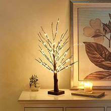 Load image into Gallery viewer, Vanthylit Pre-lit 2FT LED Table Tree Lights with Timer Centerpiece Decoration Table Lamp for Home Wedding Holiday