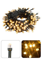 Load image into Gallery viewer, PEIDUO 66FT 200LT Christmas Tree Fairy String Lights Plug Powered 30V 8 Modes 200 Diamond LED Warm White Tree Dazzler Lights for Home Christmas Tree Wedding Party Dorm Bedroom Indoor Wall