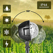 Load image into Gallery viewer, EAMBRITE Christmas Snowflakes Projector Light with Remote Control Outdoor Snow Falling Projection Lights for Xmas Home Yard Garden Party