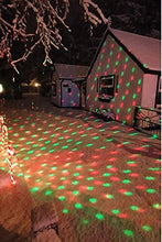 Load image into Gallery viewer, EAMBRITE LED Projektionslampe mit Fernbedienung Bewegliche Punkte Muster Schneefall-Lichteffekt Stimmungsbeleuchtung