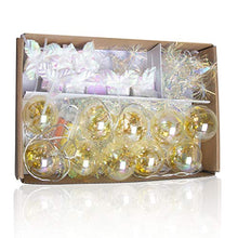 Load image into Gallery viewer, EAMBRITE 10 Pack LED Christmas Ball Ornaments Shatterproof Christmas Decorations Set for Holiday Wedding Party Decoration Tree Ornaments