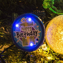 Load image into Gallery viewer, PEIDUO Birthday Party Supplies with Light, Bulb Necklace, Brooch, Glasses Glow Sticks Party Decorations for Boys