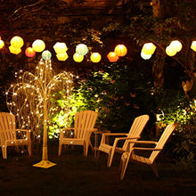 Load image into Gallery viewer, Vanthylit 4FT 180LED White Willow Tree Light with Fairy Lights Warm White for Christmas Deacorations Party Indoor and Outdoor Decor
