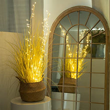 Load image into Gallery viewer, DELICHTER 3er Set Lichterzweige mit 114 LEDs Warmweiße Beleuchtung Lichterkette weidenzweige Deko Leuchte Lichter Zweige Wohnzimmer Innendekoration Außen Weihnachten