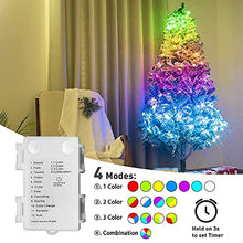 Load image into Gallery viewer, Vanthylit Color Changing LED Fairy Lights, RGB Twinkle Lights Battery Operated, Multicolor Fairy String Lights for Bedroom