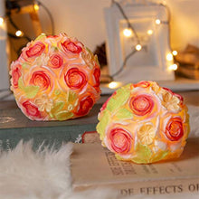 Load image into Gallery viewer, EAMBRITE Valentine's Day Flameless Candles Real Wax LED Rose Flower Candle Romantic Gift Set with Timer for Wedding Table Centerpiece Dinner Decor Party Favor-Set of 2