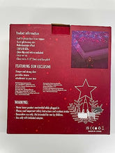 Load image into Gallery viewer, EAMBRITE 23 cm Weihnachtsbaum Stern Deckel Hohle Christbaumspitze Weihnachtsbaumspitze Goldene Sternschale Mit Rotierendem Magischem Mehrfarbigem Wasserwellenprojektor Für Weihnachtlicher Baumschmuck