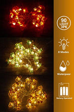 Load image into Gallery viewer, EAMBRITE 3PK 8 Modes Christmas Themed Dewdrop String Light Decor 10.75FT 30LT LED Gift Boxes Stockings Christmas Trees for Window Porch Stair Bar Outdoor and Indoor