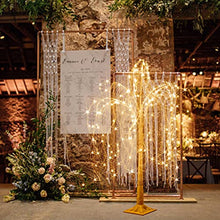 Load image into Gallery viewer, Vanthylit 4FT 180LED White Willow Tree Light with Fairy Lights Warm White for Christmas Deacorations Party Indoor and Outdoor Decor