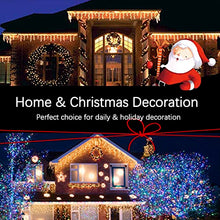 Load image into Gallery viewer, Vanthylit Icicle Lights Outdoor with 320LT Warm White LED Icicle Lights with 8 Modes for Christmas Decorations Outdoor Indoor