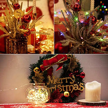 Load image into Gallery viewer, Eambrite Colour Changing Fairy Lights Battery Operated 8 Modes 50 LEDs String Lights Copper Wire Light for Outdoor Indoor Wedding Party Bedroom Decorations (5m/16ft, Warm White & Multicolour)