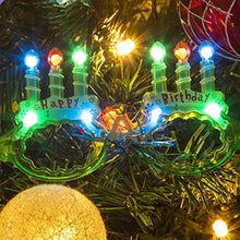 Load image into Gallery viewer, PEIDUO Birthday Party Supplies with Light, Bulb Necklace, Brooch, Glasses Glow Sticks Party Decorations for Boys