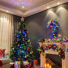 Load image into Gallery viewer, PABIPABI Led Christmas Tree Lights Multicolor, 200 Led Christmas String Lights Plug in, 66ft Waterproof Christmas Lights Outdoor Indoor with 8 Modes