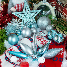 Load image into Gallery viewer, PEIDUO Christmas Ball Ornaments for Christmas Trees, 119 CT Shatterproof Christmas Tree Decorations, Silver Christmas Ornaments Set for Xmas, Holiday, Wreath and Party Decorations