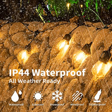 Load image into Gallery viewer, Vanthylit Solar String Lights Outdoor Waterproof, LED Shatterproof Edison String Lights, Outside Lights for Patio Solar Powered